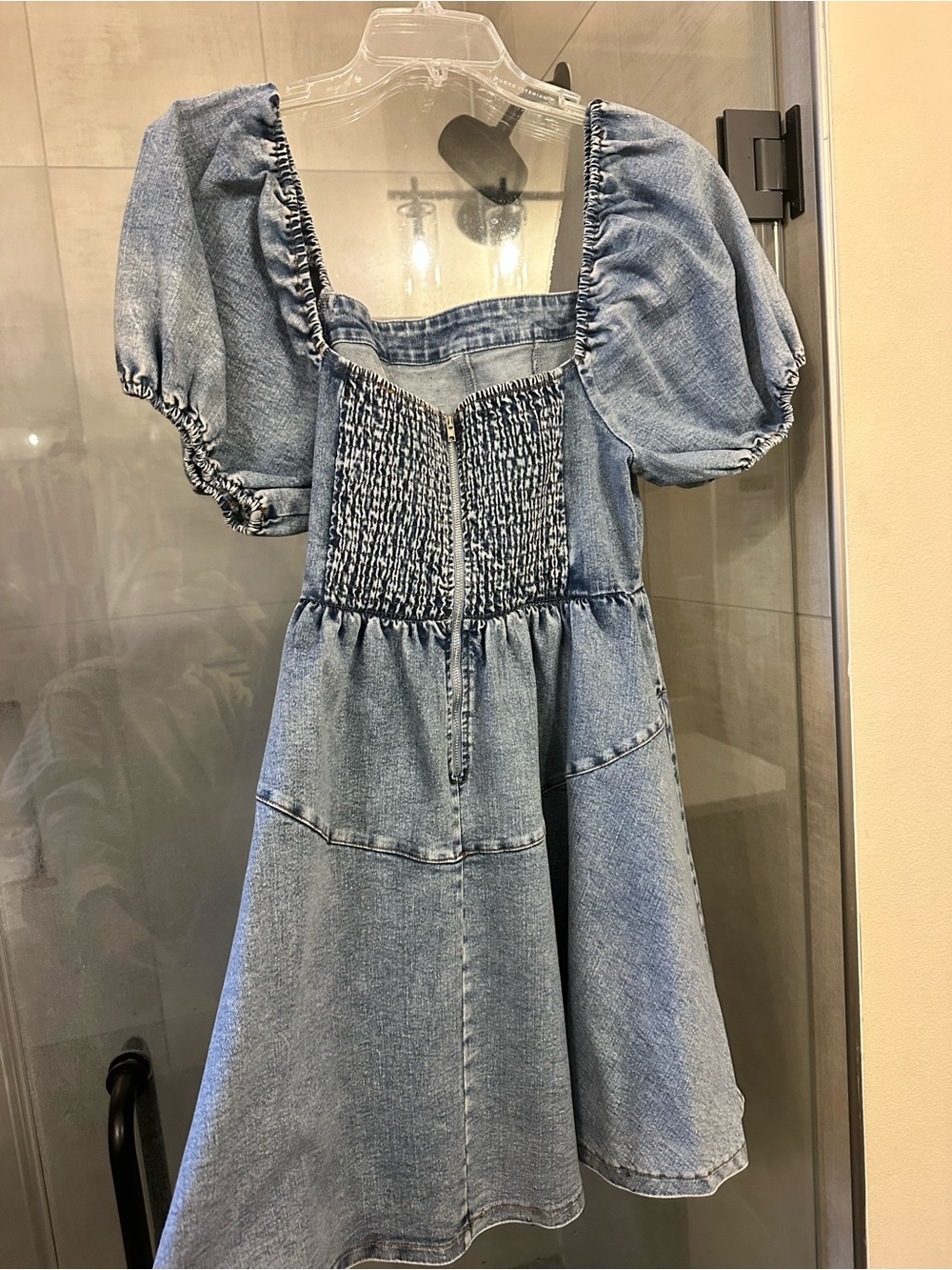 DENIM DRESS - Picture 3 of 3